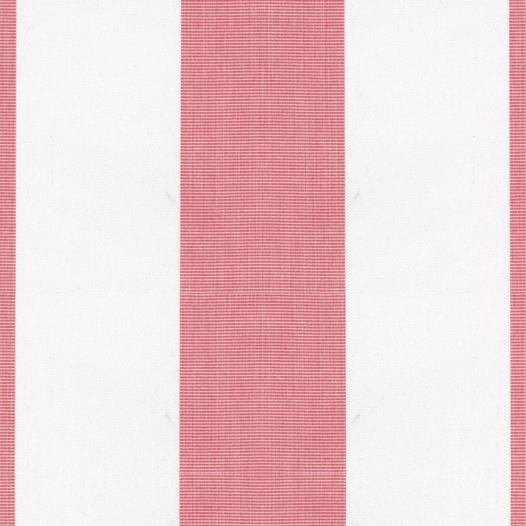 Palma De Mallorca Red & White Stripe Canvas