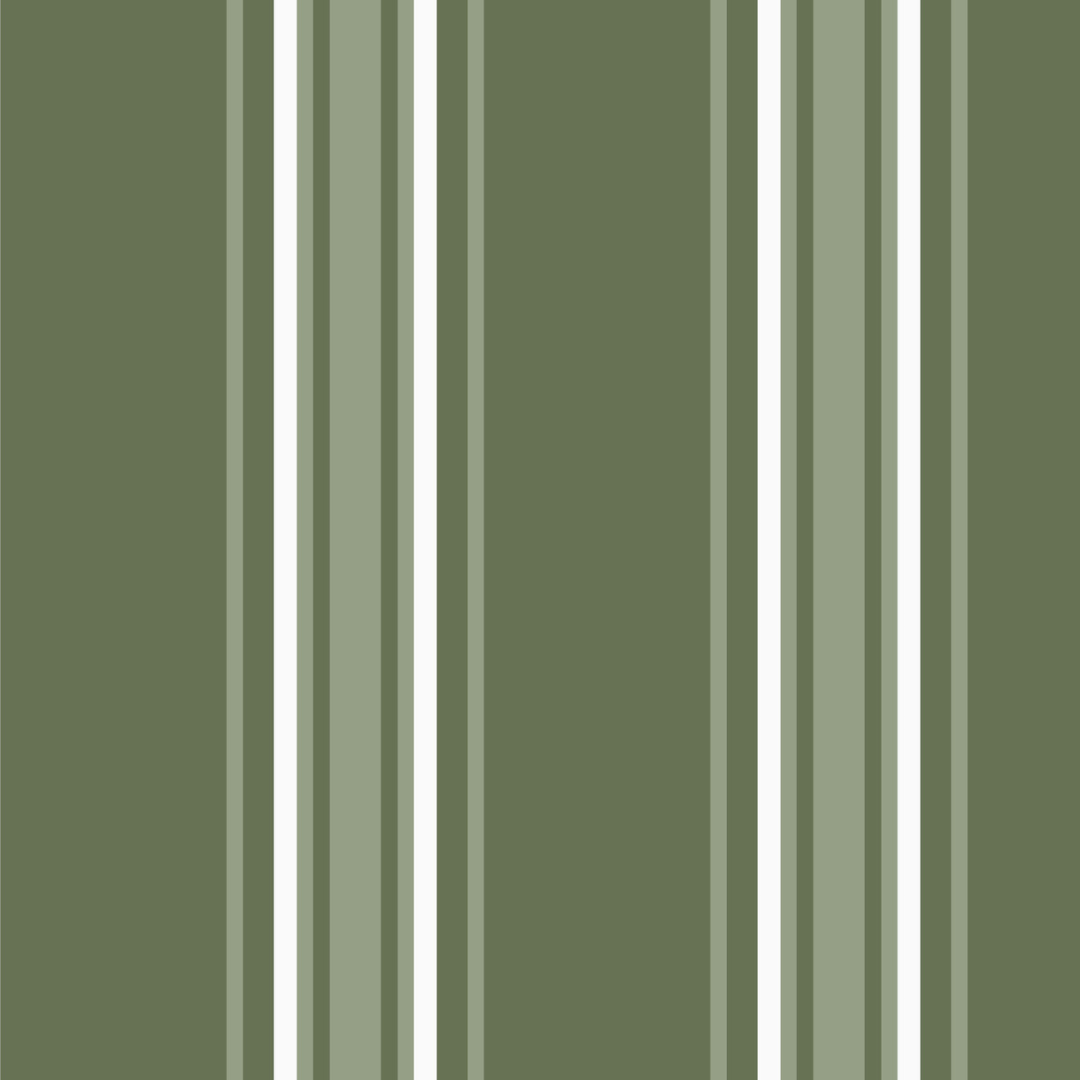 Somerton Awning Canvas: Green Stripes 2234