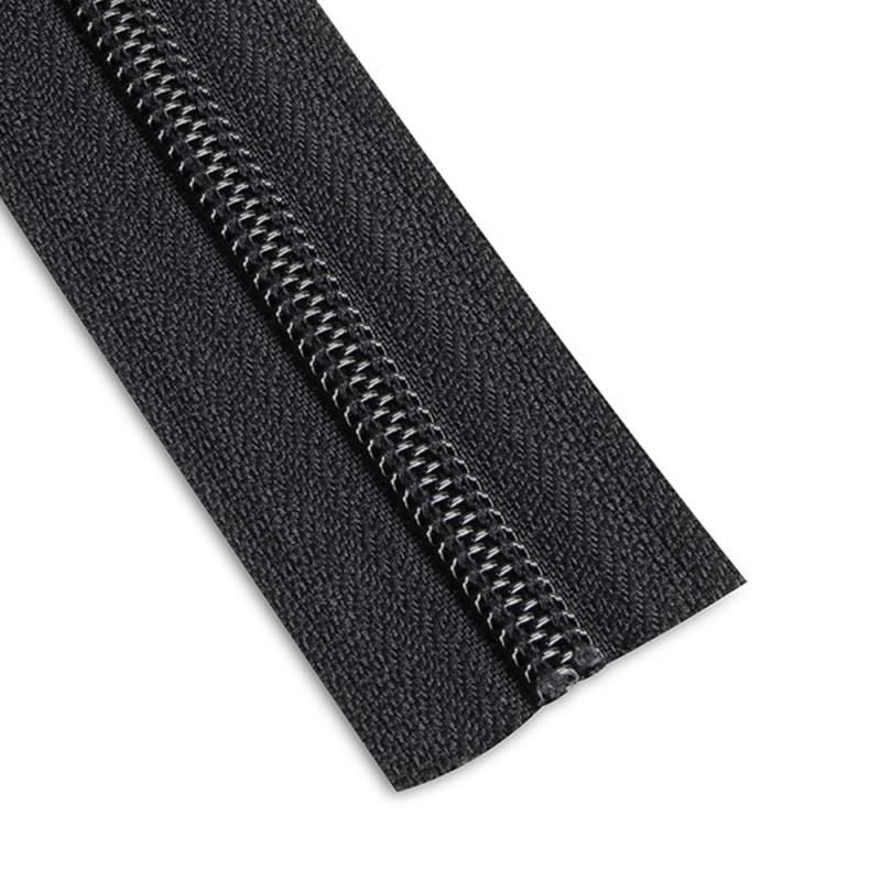 ZIPA #5 Continuous Spiral Coil Zipper – Black