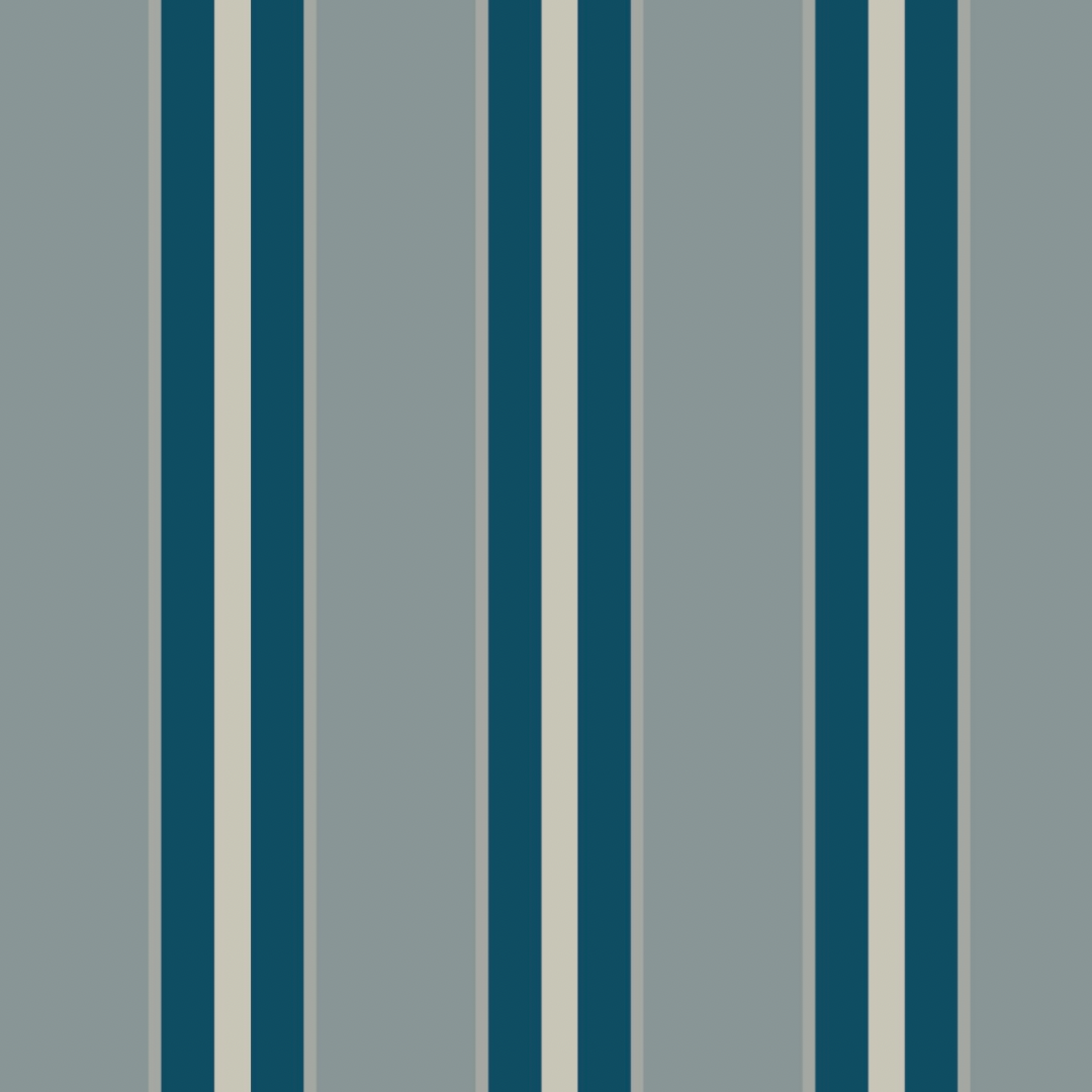 Somerton Awning Canvas: Blue Stripe 4332 