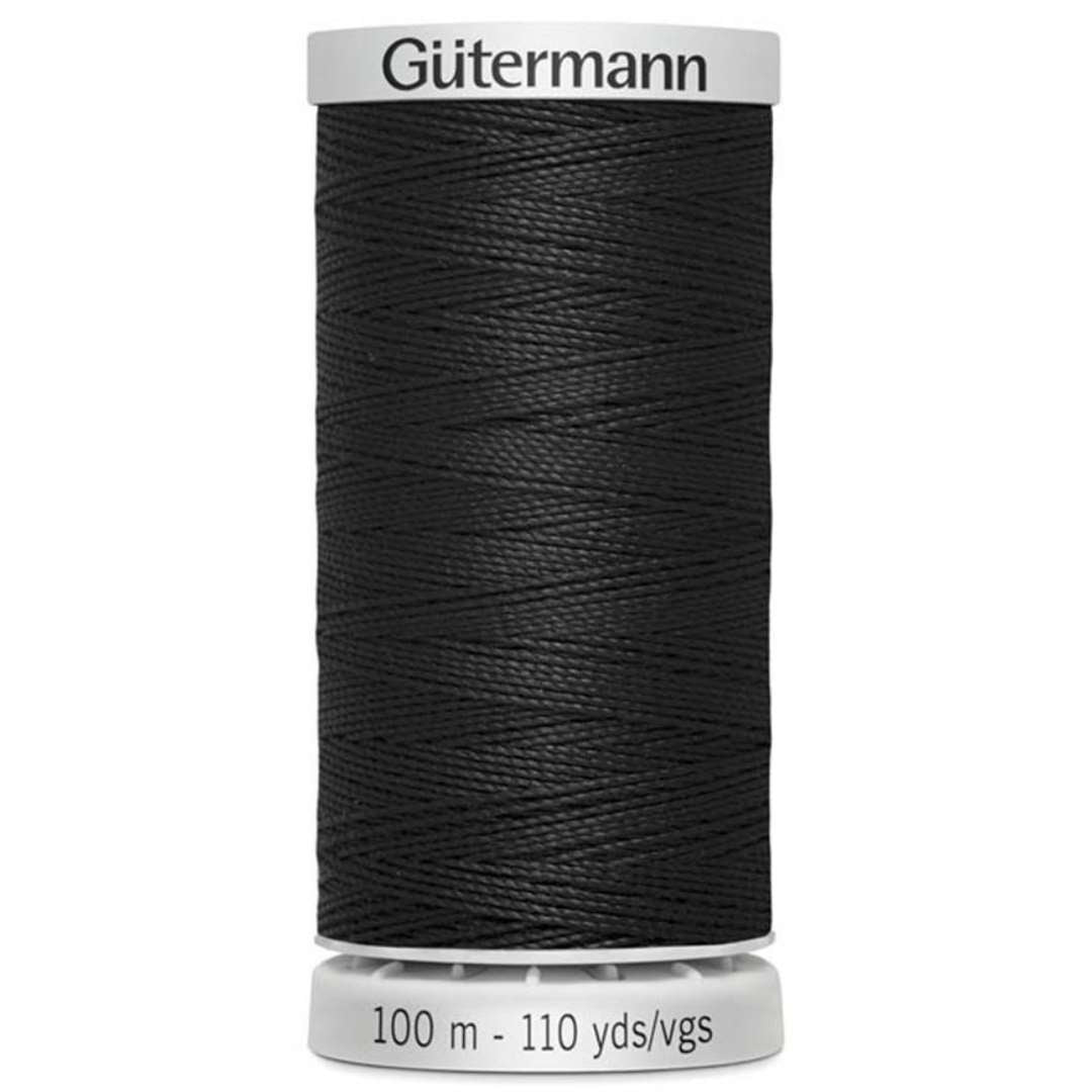GUTERMANN Extra Strong Thread 100m Black 000