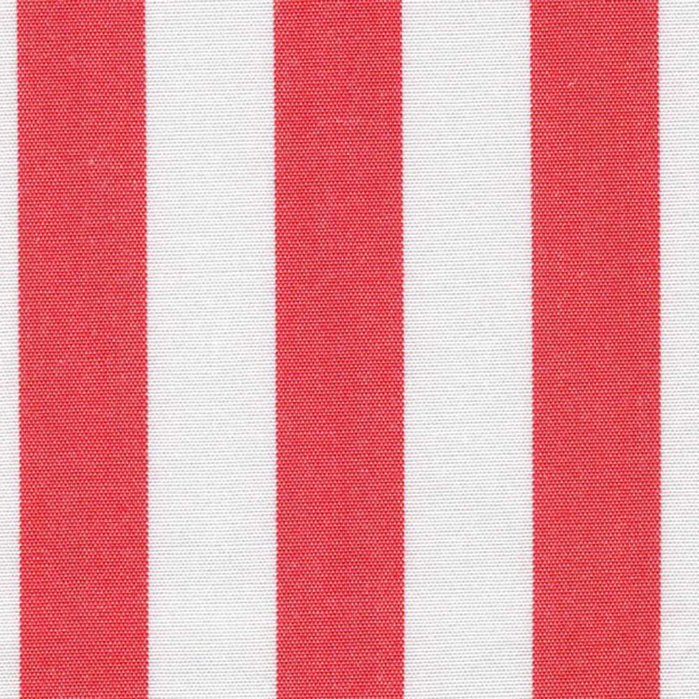 Bentwood Outdoor Fabric:   Red and White Stripe