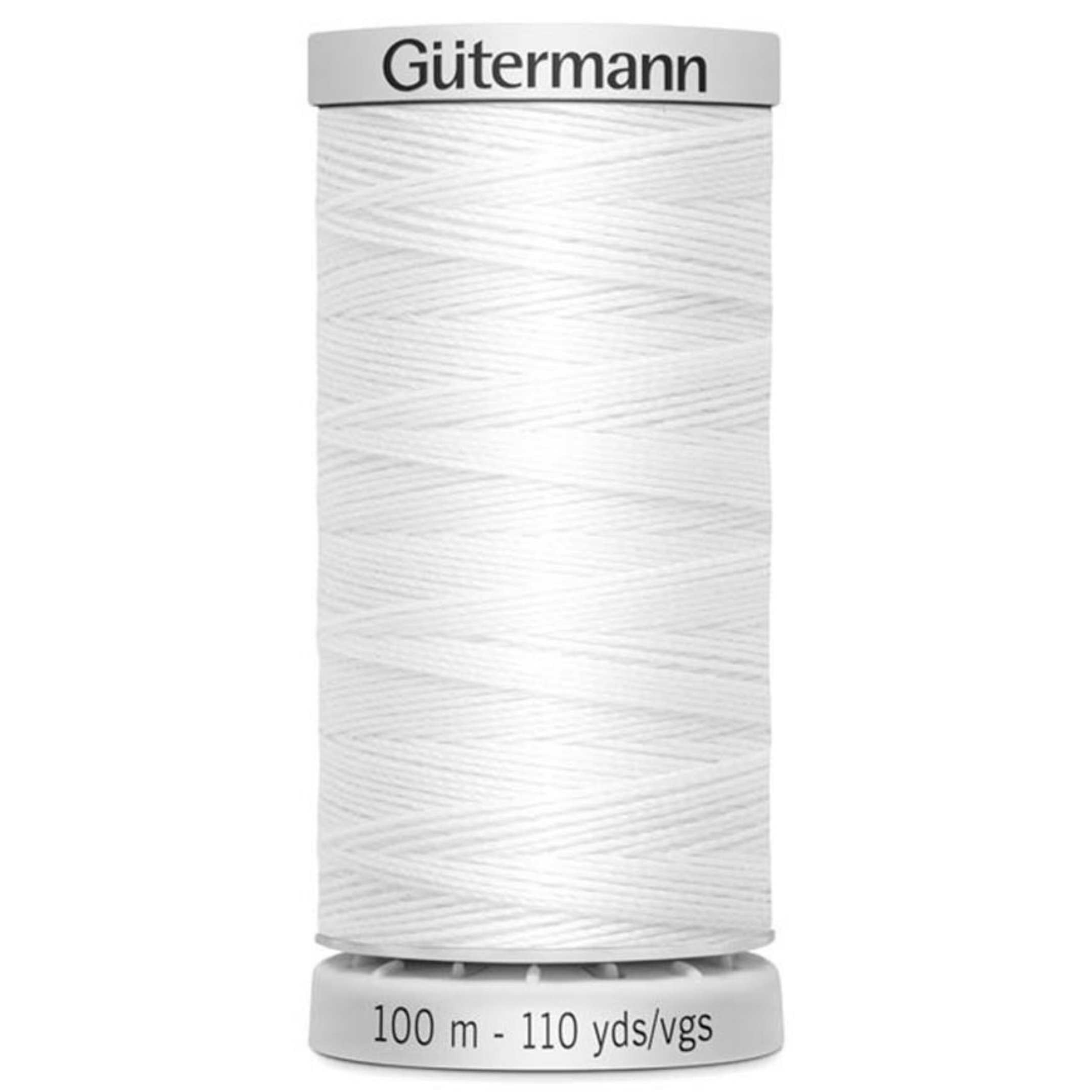 GUTERMANN Extra Strong Thread 100m White 800