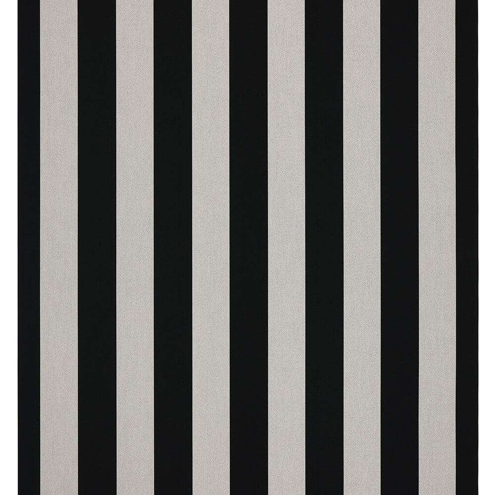 Sunbrella Canvas Beaufort Black White 6 Bar 5704