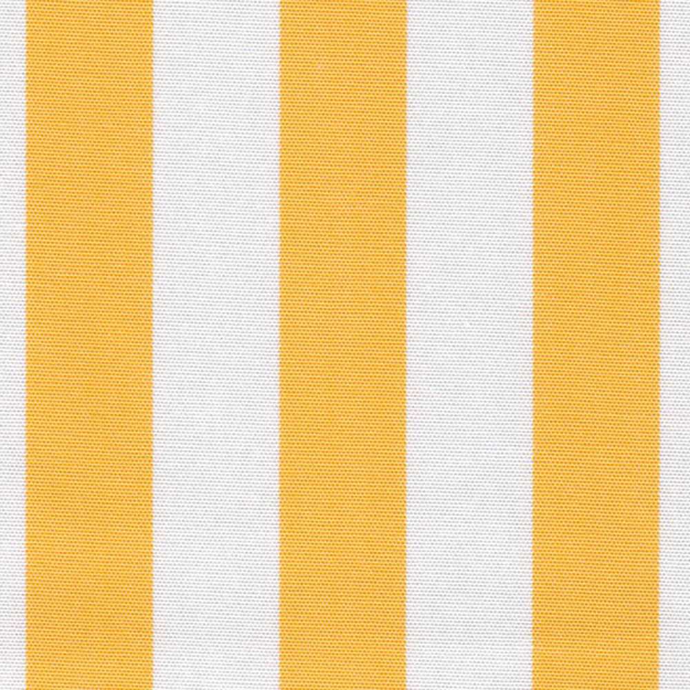 Bentwood Outdoor Fabric: Yellow and White Stripe