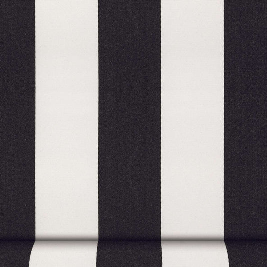 Sunbrella Canvas Black & White Stripe
