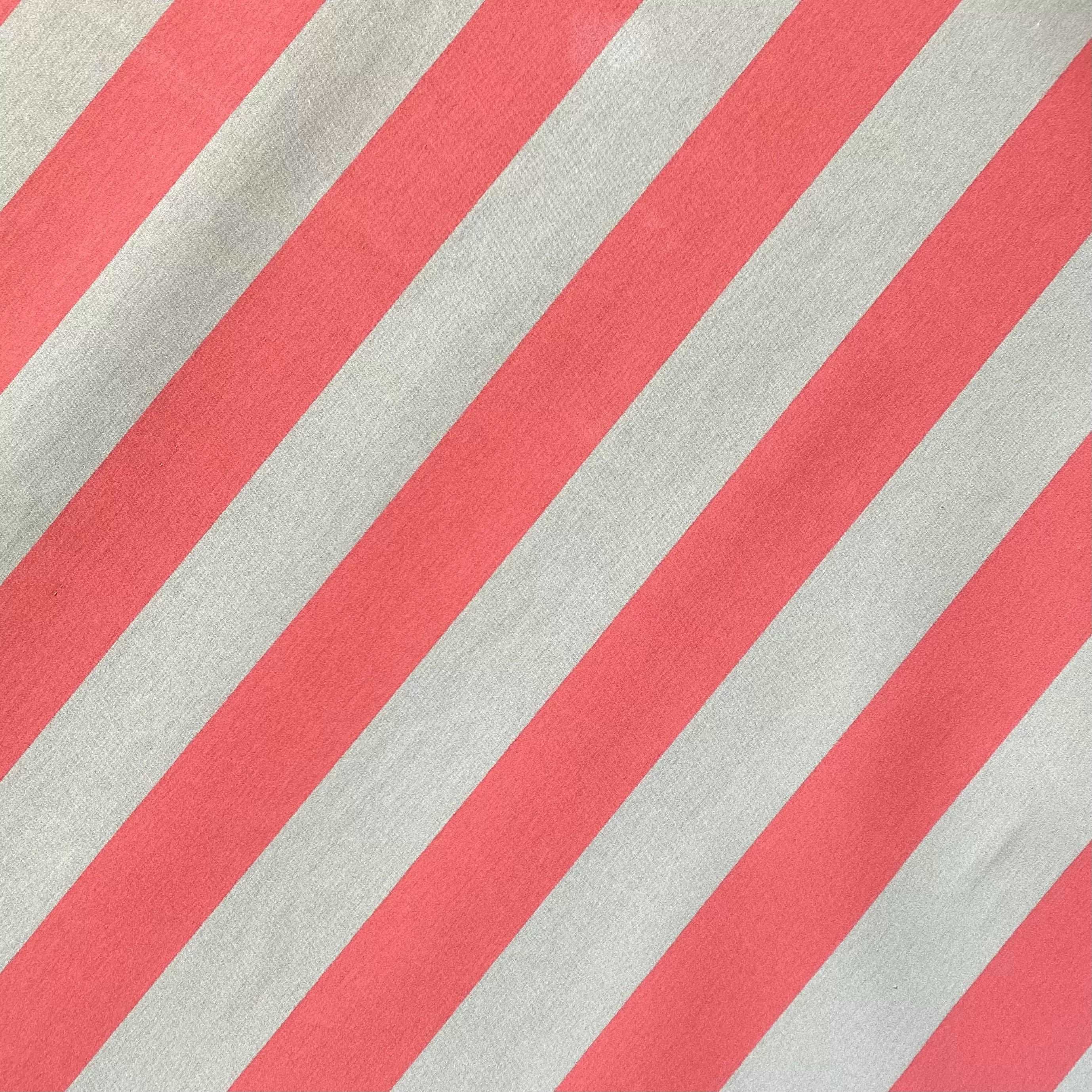 Pink, Grey Stripe