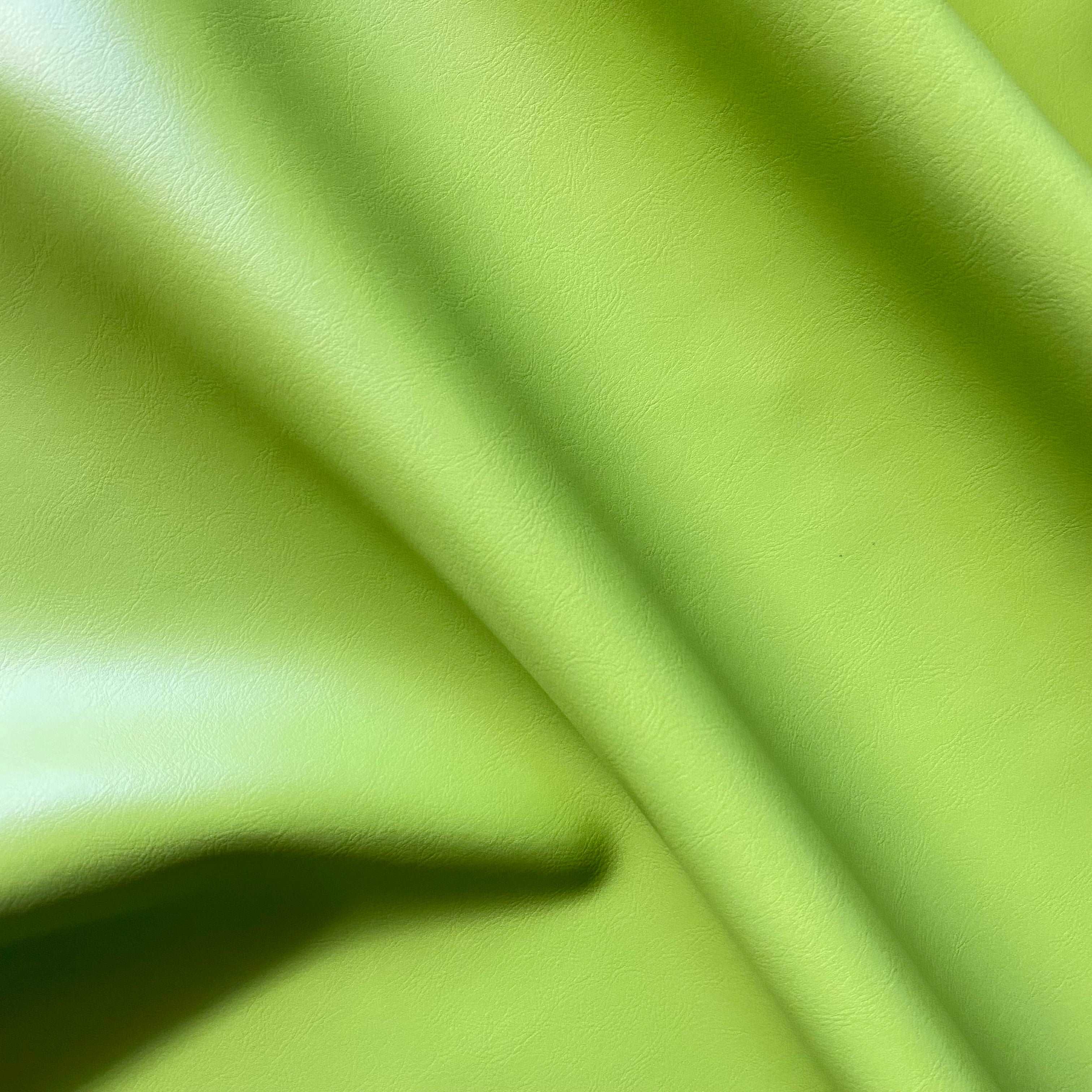 Bentwood upholstery vinyl lime green