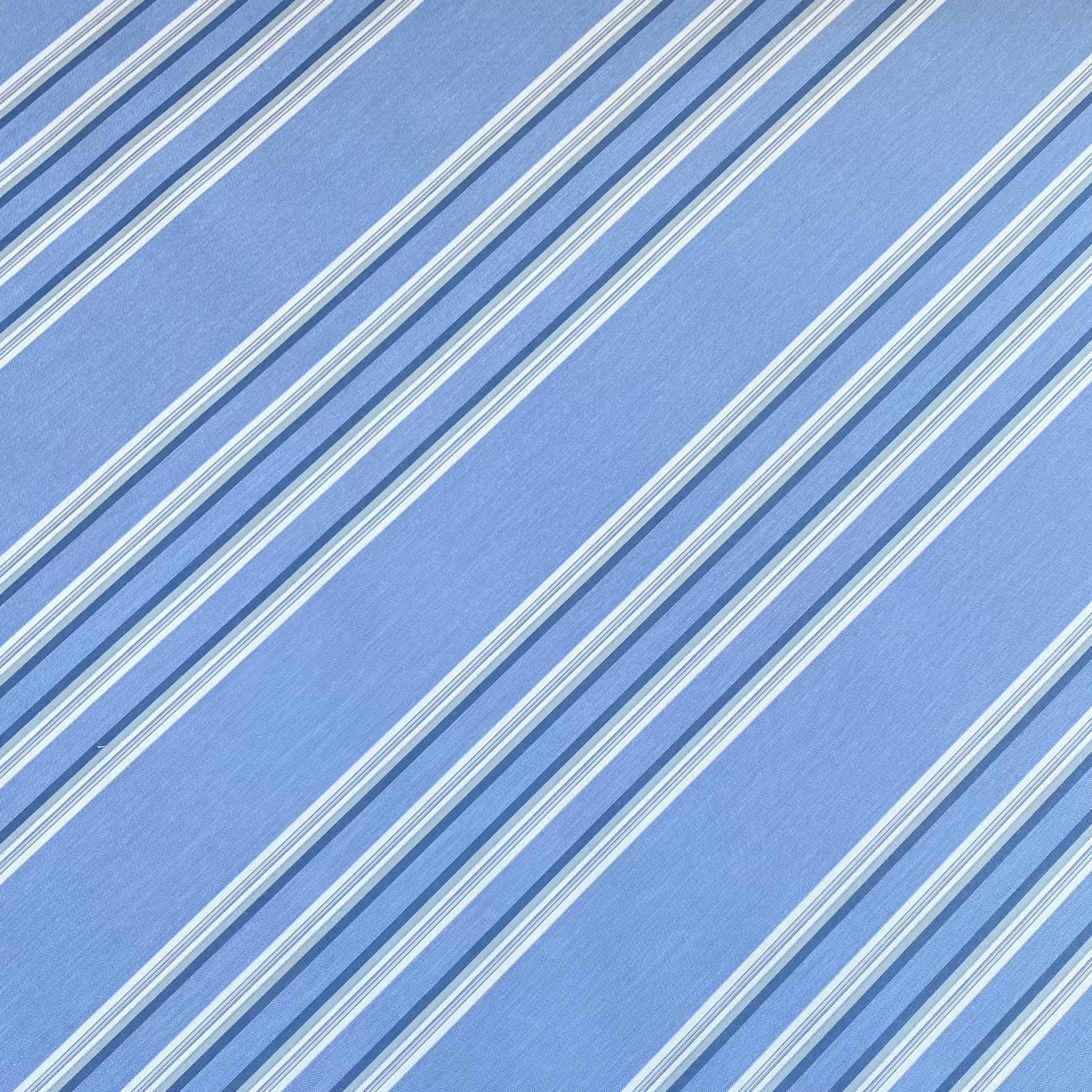 Sunbrella Canvas Hampton Blue Stripe