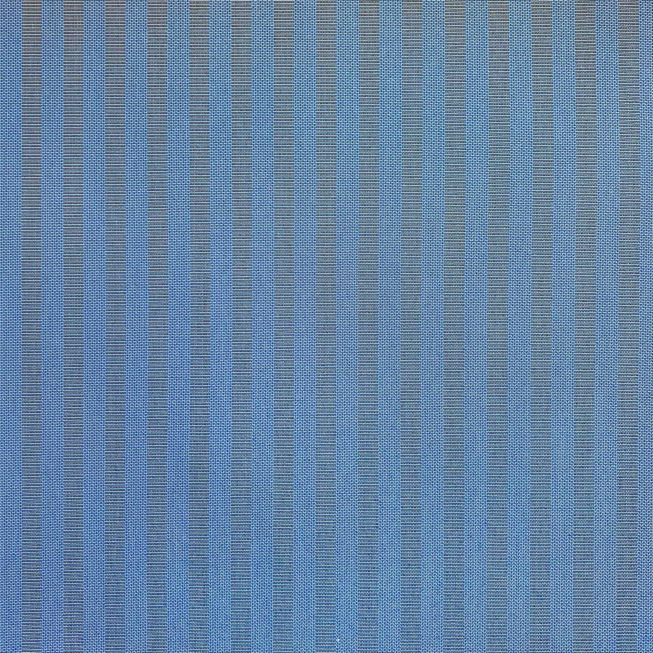 Sunbrella Acrylic Canvas: Ice Blue Tweed Stripe