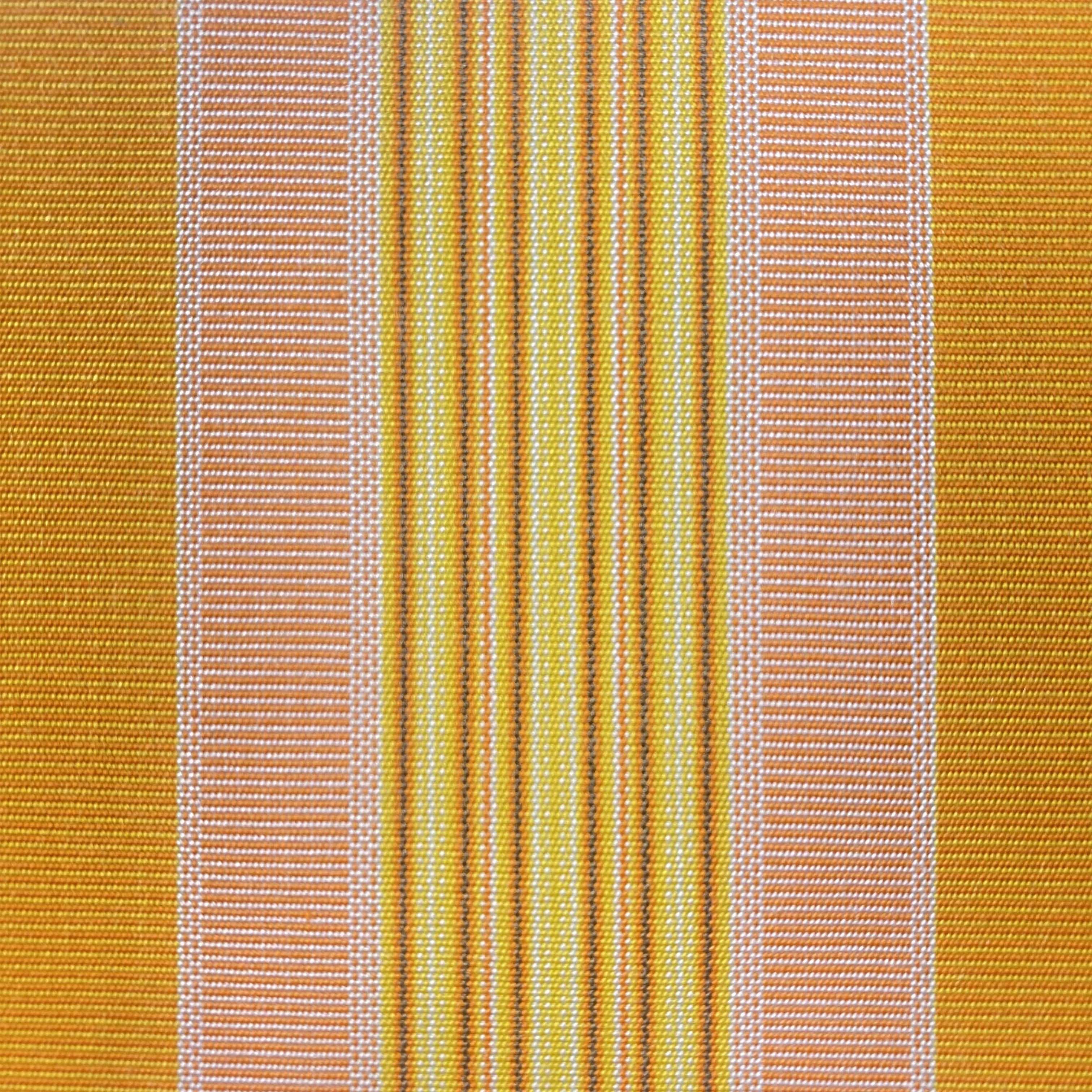 Sunbrella Acrylic Canvas: Bright Orange Stripe