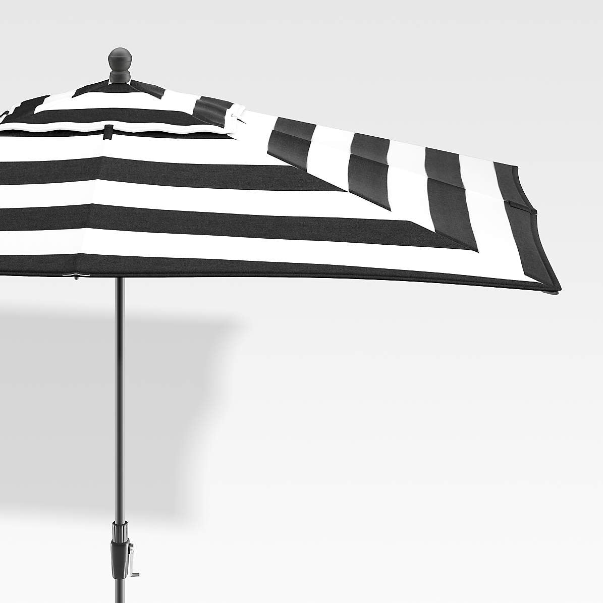 Sunbrella Canvas Black & White Stripe